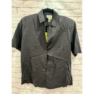 Future collective women black blouse size xs